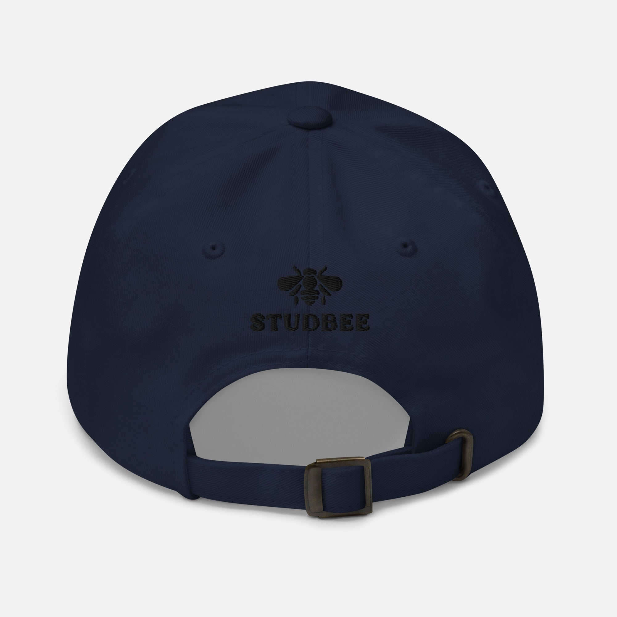 Dad Hat with Lego Brick Separator Embroidered Design (Orange) - StudBee